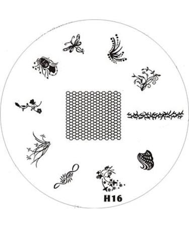Stamping template # H-16