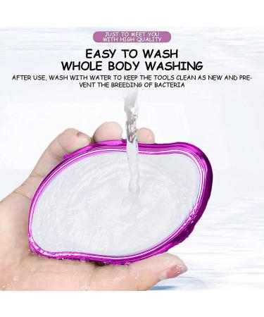 Reusable Crystal Hair Eraser for Women Legs - Painless Hair Remover & Skin Exfoliator - Washable Nano Hair Removal Tool for Smooth Skin - Hot Pink - Buy Online on SooperMarket.com