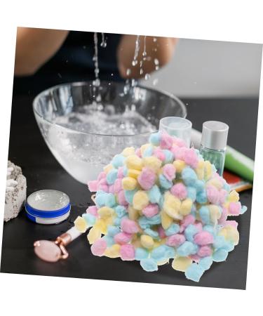 Balacoo Nail Polish Remover Balls - 1 Pack Plush Cotton Balls for Crafts & Cleaning - Baby Safe Green Dyes - Buy Online on SooperMarket.com