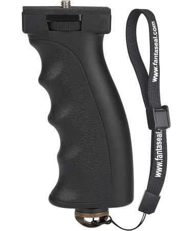 Universal Ergonomic Camera Stabilizer & Selfie Stick for Vlogging | Handheld Monopod with Light Holder | DSLR & Mirrorless Camcorder Accessories - Buy Online on SooperMarket.com