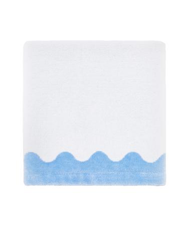Avanti Linens Ripple Jonathan Adler Collection  Washcloth  Multi  (045543 WHT) Multicolor Washcloth