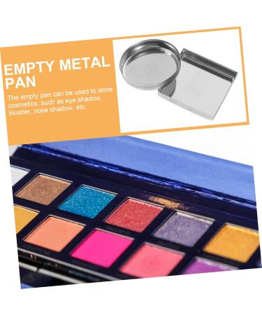 NOLITOY 30pcs Aluminum Empty Makeup Palette Pans - DIY Eyeshadow Metal Plates for Cosmetics - Buy Online on SooperMarket.com