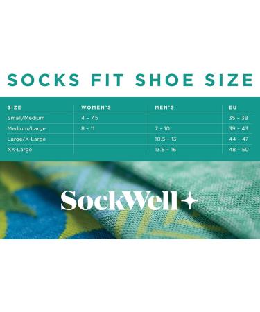 Sockwell Women's Circulator Compression Socks (2 Pack) - ML Black | Elevate Comfort & Style | International Shipping Available - Buy Online on SooperMarket.com