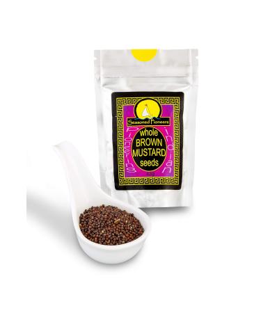 Mustard Seeds Brown Whole