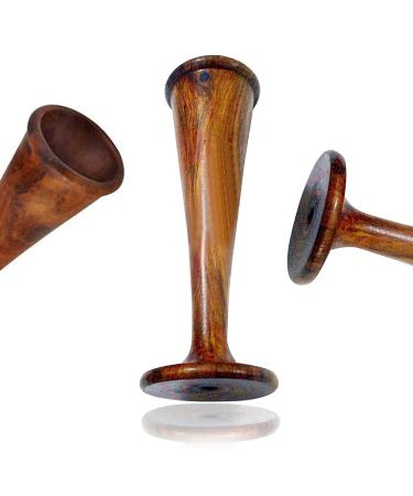 Wooden Pinard Stethoscope Beech Wood For Midwives Ear Trumpet (Dark)