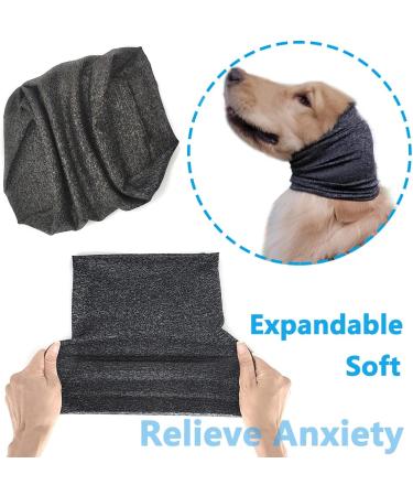 Pattepoint Dog Snood: Noise Protection & Anxiety Relief Dog Ear Muffs - Grey, Size M - Buy Online on SooperMarket.com