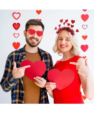 Valentine's Day Headband Set with Heart Sunglasses - Cupid Costume and Accessories - Buy Online on SooperMarket.com