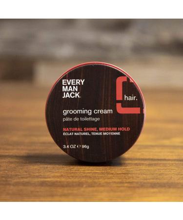 Every Man Jack Hair Styling Cream | Casual Hold, Naturally Derived, Cruelty-Free | 3.4 oz - Buy Online on SooperMarket.com