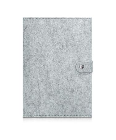 kwmobile Felt Cover for German Medical Records - U-Book & Vaccination Certificate with Extra Compartments | Durable & Stylish Protection - Buy Online on SooperMarket.com