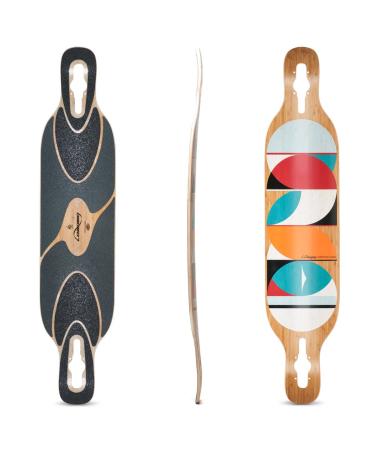 Loaded Boards Dervish Sama Bamboo Longboard Skateboard Deck Flex 1 (170-270+ lbs / 75-122+ kg)