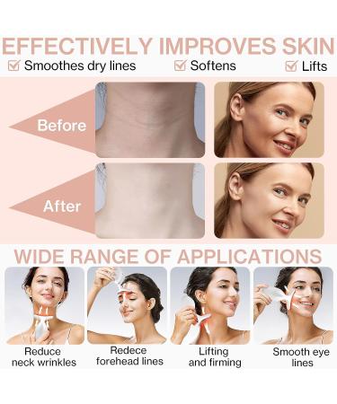 3-in-1 Electric Face & Neck Massager | 45 Heat & 3 Massage Modes | Skin Tightening & Firming Tool - Buy Online on SooperMarket.com