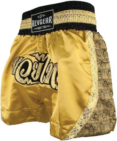 Revgear Women's Apsara Thai Shorts - Gold, X-Large - Buy Online on SooperMarket.com