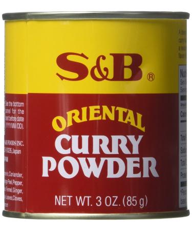 S&B Curry Powder, Oriental, 3 oz (85 g) (Pack of 2)