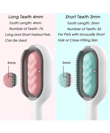 Cabbage Pets Sticky Brush 2.0 - 4 in 1 Cat Brush & Universal Pet Knot Remover with Wet Wipes | Leave-In Essence & Cotton Towels Included | International Shipping Available - Buy Online on SooperMarket.com