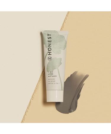 3-In-1 Detox Mud Mask by Honest for Women - 2.8 oz Mask - Buy Online on SooperMarket.com