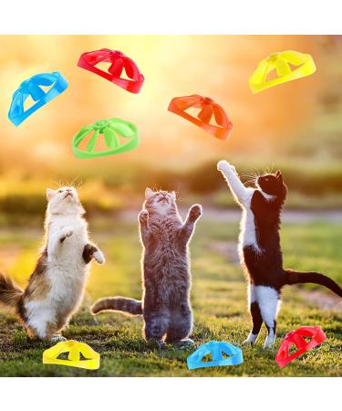 CCINEE 17pcs Cat Fetch Toy Cat Palying Tracking Interactive Toys with Flying Propellers for Cat Kitten Indoor and Outdoor Chasing Training Hunting Chasing Supply - Buy Online on SooperMarket.com