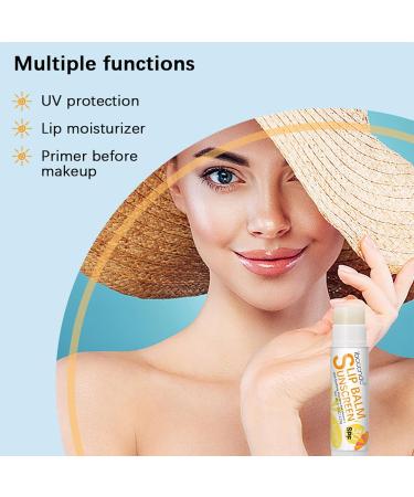 SPF Lip Balm - Bum Sun Lip Balm SPF30 Lip Sunblock with Sun Protection Travel Size Sunscreen for Lips that Protects Soothes and Moisturizes Tumotsit #1 Banana Flavor - Buy Online on SooperMarket.com