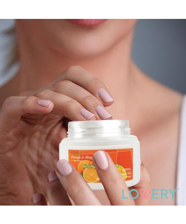Home Spa Gift Basket - 7pc Orange & Mango Bath & Body Set for Men & Women | Shower Gel Bubble Bath Lotion & More - Buy Online on SooperMarket.com