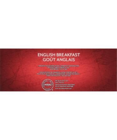 Twinings English Breakfast Individually Wrapped Tea Bags | Caffeinated Smooth Flavourful Robust Black Tea | 100 Count (Pack of 4) | Enjoy Hot or Iced Classic English Breakfast 100 Count (Pack of 4) - Buy Online on SooperMarket.com