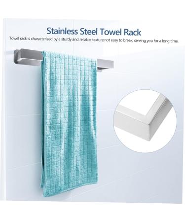 ABOOFAN Towel Rack Shower Door Wall Mounted Hooks Bathroom Furniture Self Adhesive Towel Bar Set No Punching - Buy Online on SooperMarket.com