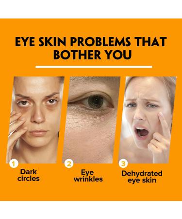 Turmeric Retinol Eye Stick - Hydrating Eye Balm for Dark Circles Wrinkles & Puffiness | Anti-Aging Eye Cream with Visible Results in 3-4 Weeks - Buy Online on SooperMarket.com