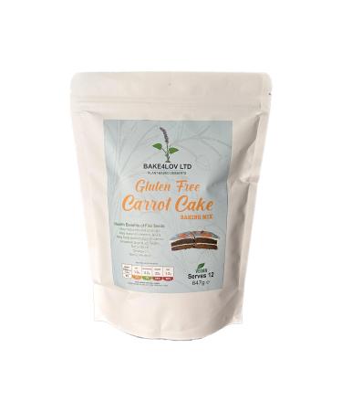 Bake4lov Ltd Plant-Based Gluten-Free Carrot Cake Mix - 647g