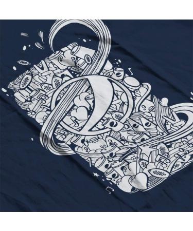 All+Every Pepsi White Doodle Can Men's T-Shirt M Navy Blue - Buy Online on SooperMarket.com