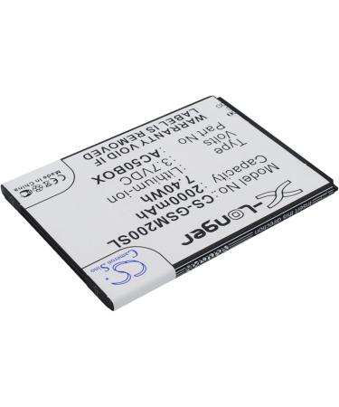 Battery Replacement for GSmart AC50BOX Mika M2 - 2000mAh International Shipping - Buy Online on SooperMarket.com