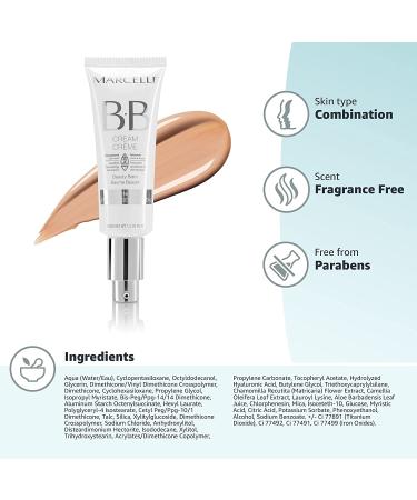 Marcelle BB Cream Beauty Balm Light to Medium Hypoallergenic Fragrance-Free 1.5 Fl Oz - Buy Online on SooperMarket.com