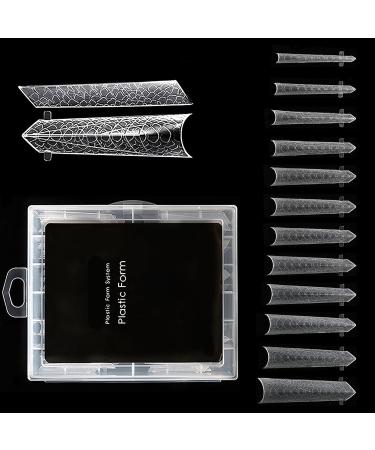 JSGHGDF Fashionable Nails Forms False Nails Full Cover Nails Molds 12 Sizes Nails Extension Nails Art style5 - Buy Online on SooperMarket.com