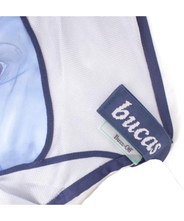 Bucas Buzz-Off Deluxe Fly Mask with Ears - Blue XS | Premium Horse Fly Protection | International Shipping Available - Buy Online on SooperMarket.com