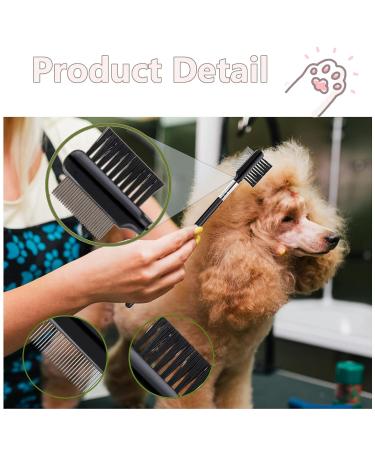 5 Pack Flea Comb for Cats & Dogs | Effective Lice & Flea Removal | Professional Pet Care Comb - Buy Online on SooperMarket.com