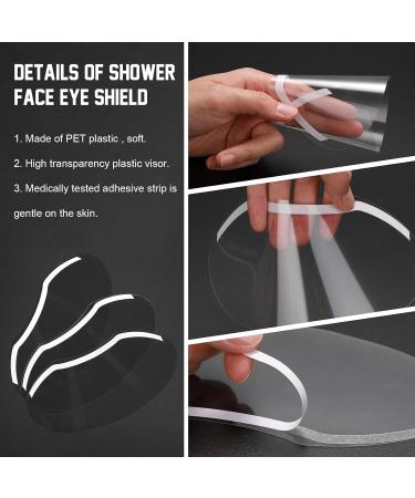 Clear Face Visor for Microblading Makeup Eyelash Extensions - 30 Soft Transparent Shields for Eye Protection & Aftercare - Buy Online on SooperMarket.com