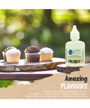 Baking Beauty and Beyond Concentrated Food Flavouring Oil - Food Grade Flavouring Oil for Candy Making Baking Lip Balm Gloss - Cream Cheese (100ml) - Buy Online on SooperMarket.com