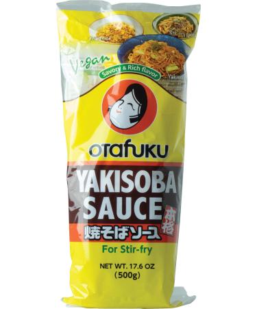 Otafuku Yakisoba Sauce Aromatic Japanese seasoning sauce to refine fried noodles and many other dishes (1 x 422 ml)