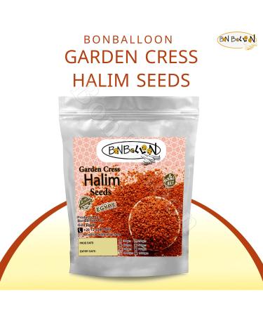 Organic Herbal Garden Cress Seed 500g - Lepidium Sativum for Agriculture & Health - Buy Online on SooperMarket.com