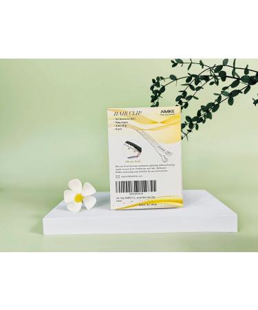 Aimike 6pcs Professional Hair Clips for Styling Sectioning - Non-Slip Duck Billed Clips for Salon and Home Hair Cutting - Black 10.9cm - Buy Online on SooperMarket.com