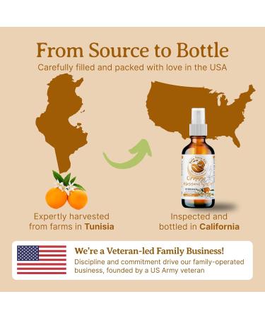 Bella Terra Oils Orange Blossom Water - 1 Gallon Neroli Hydrosol for Radiant Skin & Natural Aroma | Pack of 10 - Revitalize & Glow - Buy Online on SooperMarket.com