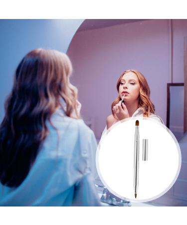 Ipetboom Dual-ended Portable Lip Brush for Lipstick with Cap Travel Lip Brush Applicators Flat for Lipstick Gloss Creams for Women Girls As Christmas Gift and Halloween Makeup Tools. - Buy Online on SooperMarket.com