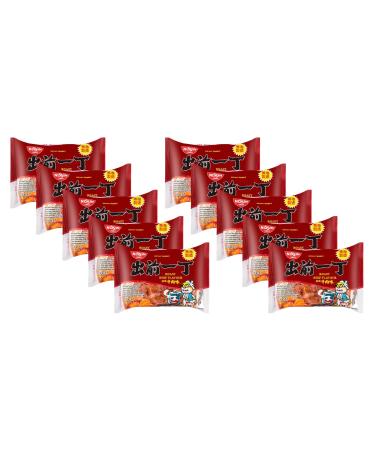 Nissin Roast Beef Flavour Demae Ramen Instant Noodle 100g (Pack of 10) by CNMART