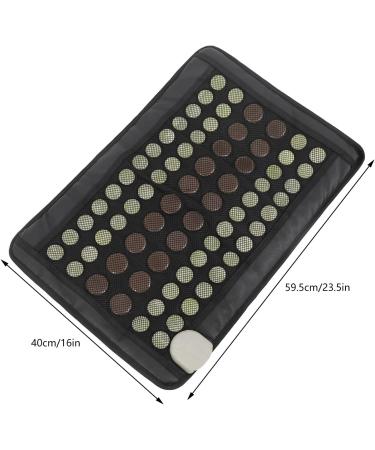 Far Infrared Heating Pad for Back - 23.5 x 16 with Jade & Tourmaline | Adjustable Temperature Soothing Pain Relief - Buy Online on SooperMarket.com
