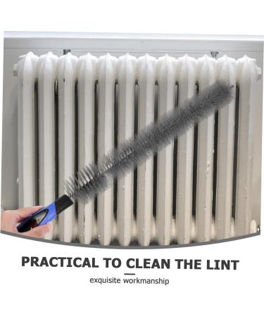 OSALADI Flexible Dryer Cleaner Vent Brush - Universal Lint Remover for Air Conditioner Refrigerator & Clothes - Efficient Dust Cleaning Tool in Black & Blue - Buy Online on SooperMarket.com