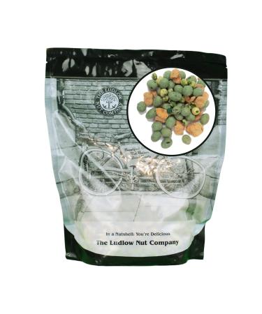 Wasabi Mix 1kg by Ludlow Nut- Mix Wasabi Nuts Containing Wasabi Peanuts Wasabi Peas - Your Go-To Hot And Healthy Snacks