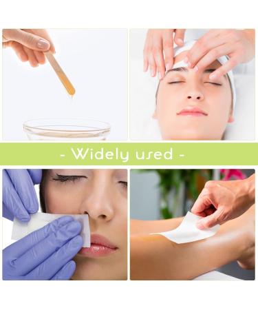 FRCOLOR 200 STK Wax Paper & Wooden Sticks for Hair Removal - Premium Waxing Strips & Stencils for Smooth Skin - Buy Online on SooperMarket.com