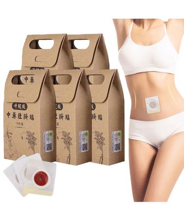 MLPO Perfect Detox Slimming Patch Magnetic Patch Belly Button Diet Slimming Detox Pads Burn Fat Effective Magnetic Slim Slimming Patch (50 Pcs)