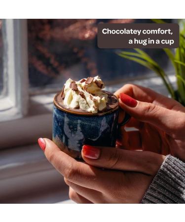 Spoond Thick & Creamy Belgian Malted Milk Hot Chocolate Powder - With Milk Chocolate Flakes Malted Milk & Rich Cocoa Powder - Nut Free Irish Made Award Winning - 245g Instant Hot Chocolate Powder - Buy Online on SooperMarket.com