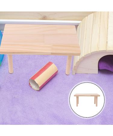 Buy Buguuyo Hamster Platform & Climbing Toys | Wooden Guinea Pig Cage Accessories - Buy Online on SooperMarket.com