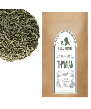 Thyme dried organic 500g |Noble cabbage - 100% natural pure organic thyme rubbed as thyme tea or thyme spice - kba - free of all additives - for salads as well as any kind of meat bio thyme 500.00 g (1 Pack)