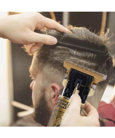 Professional Cordless Hair Clippers for Men - Rechargeable USB Adjustable Trimmer Set for Home Salon & Barbershop - Buy Online on SooperMarket.com