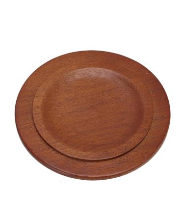Premium Wooden Shaving Mug & Brush Bowl - Portable Barber Shop Essential with Lid | International Shipping - Buy Online on SooperMarket.com